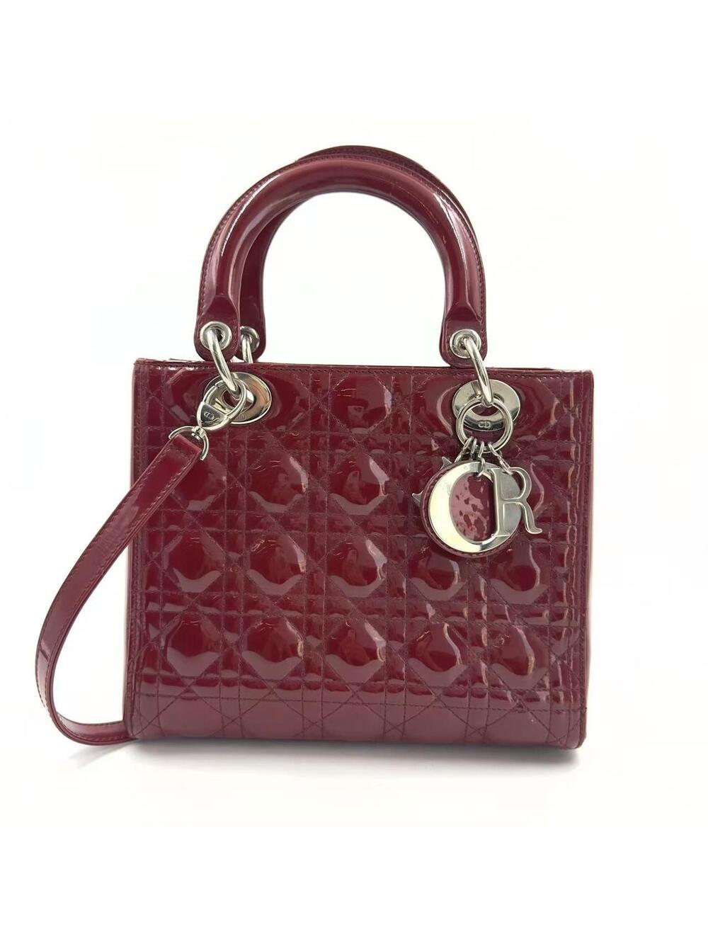 Pre-Owned Christian Dior Medium Lady #345769D13B